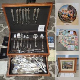 MaxSold Auction: This online auction features Sports Cards, Stamps, Banknotes, Thomas Kinkade Lithograph, Vintage Toys, Sports Collectibles, Collectors Plates, Royal Doulton Nisbet Dolls and much more!