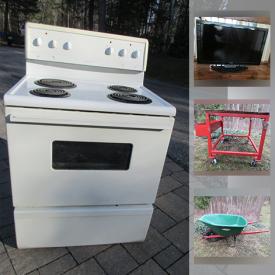 MaxSold Auction: This online auction features Area Rug, Outdoor Burners, Fridged, Electric Stove, Carnival Glass, Crystal Vases, Small Kitchen Appliances, Sports Collectibles, Women's Clothing, HDTV, Golf Clubs, BBQ Grills and much more!