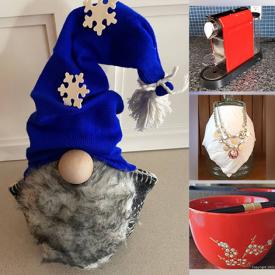 MaxSold Auction: This Charity/Fundraising Online Auction features Fashion Jewellery, Antique Chaise Lounge, Studio Pottery, Hand Crochet Afghan, Handsaw Decorative Wall Art, Handmade Nordic Gnome, Stained Glass Christmas Ornaments, Mayan/Aztec Stone Mask, Depression Glass, Board Games and much more!