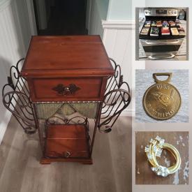 MaxSold Auction: This online auction features Horse brasses, collectible teacups, cookie jar, motorcycle gear, snow babies watches, depression glass, Cranberry glass, electric fence, chainsaw and much more!