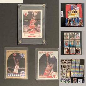 MaxSold Auction: This online auction features Michael Jordan collectibles, NBA Lottery Picks cards, Wayne Gretzky collectibles, Bowman Hockey cards, Upper Deck Baseball cards and more!