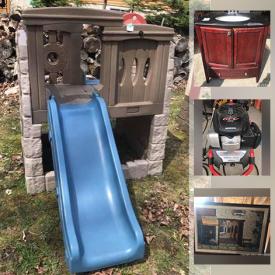 MaxSold Auction: This online auction features hot tub, poker table, child’s Cadillac Escalade, Tiki masks, area rugs, electric fireplace, outdoor play equipment, refrigerator, pressure washer and much more!