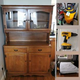 MaxSold Auction: This online auction features Camping equipment, Hand tools, Power tools, Christmas Decorations, BBQ Supplies, Pool Chemicals, Artwork, Pet supplies, Patio furniture and much more.