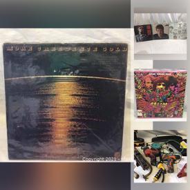 MaxSold Auction: This online auction features many Vinyl LP albums including the Beatles, Rolling Stones, Pink Floyd and other classic rock giants, Pop, Country, R&B, 1960's 1970's. Vintage Pro Sports trading cards and much more!