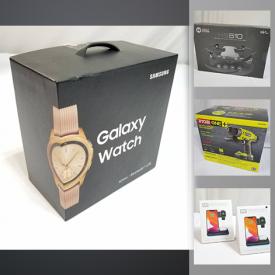 MaxSold Auction: This online auction features new in open box items such as computer gear, power tools, vacuum, drone, smart home products, massagers, Mickey Mouse watches, 3D Printing Pen and much more!!