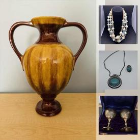 MaxSold Auction: This online auction features jewelry, collectibles, glassware, vintage items, purses, 1960’s transistor, DVD and VHS, miniatures, casserole, art pottery, bar coaster, brass items, Mini Hockey sticks, kid's clothing, candle holders and much more.