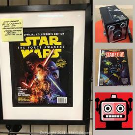 MaxSold Auction: This online auction features antique Ottawa newspapers, magazines, comic books, Star Wars action figures and collectibles, Super Hero Marvel and DC comics, Mad magazines, Vinyl LPs, pro sports trading cards, jerseys, hats and collectibles, Pokémon cards, Novelty mugs and plush Toys, barware and Breweriana, English porcelain teacups and saucers, vintage camera, Rare Wade figurines, DVD sets Popular TV shows, Magic the Gathering cards, trolls, games, puzzles, diecast vehicles and much more!!