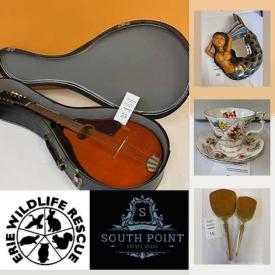 MaxSold Auction: This online auction features a VR headset, car seat massager, Karaoke machine, Artisan birdhouses, pet bed warmers and other Pet care, Signed Limited Edition Lithos, kids' bikes, art glass, chinaware, Porcelain dolls, Jewelry including Sterling and Gold, Weighted Blanket, acoustic Mandolin, Wilton Character cake pans, aquarium and components, sewing machine kit and much more!