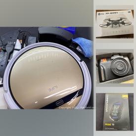 MaxSold Auction: This online auction features robot vacuum, gaming headsets, ring lights, external hard drives, power banks, phone cases, automotive accessories, power bars and much more!