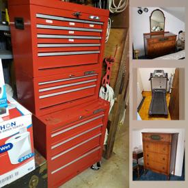 MaxSold Auction: This auction features power washer, vintage and antique furniture, sofas, loveseats, electronics, small kitchen appliances, patio furniture and much more.