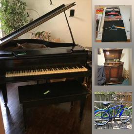 MaxSold Auction: This online auction features African Wood Carvings & Musical Instruments, Vintage Fertility Dolls, Baby Grand Piano, Shivas, Star Wars Collectibles, Jewelry, Toys, Stefan Galvanek Paintings, LPs, Small Kitchen Appliances, Stamps and much more!