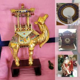 MaxSold Auction: This online auction features small kitchen appliances, Cranberry glass, Rosenthal plates, Love story dishes, Carnival glass, Sadler teapots, Moorcroft boxes, collectible teacups, steins, mirrored double-door cabinets, costume jewelry, office supplies, art glass and much more!