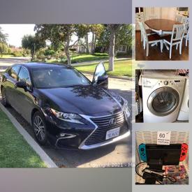 MaxSold Auction: This online auction features Lexus, washer & dryer, sectional sofa, beauty appliances, area rugs, keyboard, printers, toys, outdoor furniture, dollhouse, power & hand tools, small kitchen appliances, Nordictrack, pet supplies, golf clubs, steelers collectibles, art glass and much more!