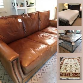 MaxSold Auction: This online auction features office electronics, leather sofa, garage storage, area rugs, garden tools, throw blankets, plants and much more!