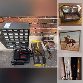 MaxSold Auction: This online auction features Hardware and vintage tools, stylish furniture, outdoor appliances, gardening, electronics, exercise machines, clothing and silverware and much more.