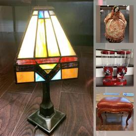 MaxSold Auction: This online auction features Tiffany Style Table Lamp, Cat Power Stations, NIB Gazebo Canopy, Portable Desk Riser, Men's Desk Shirts, Office Supplies, Outdoor Furniture and much more!