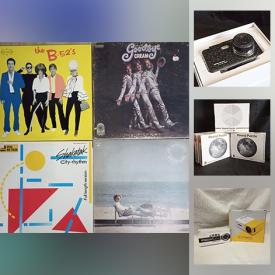 MaxSold Auction: This online auction features vinyl records, new in open box items such as action camera, computer gear, beauty appliances, small kitchen appliances, puzzles, gaming gear and much more!