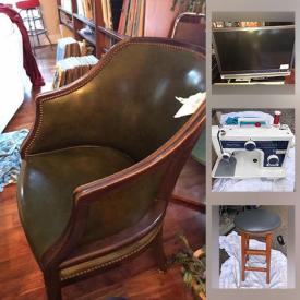 MaxSold Auction: This online auction features Media, Artwork, New Miller Glasses, Culinary Tools, Games, Toys, Glassware, Pottery, Furniture, Electronics, Exercise equipment and much more.