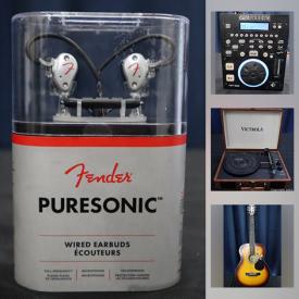 MaxSold Auction: This online auction features electronics such as BK precision modules, Behringer MicroAmp, phantom power supply, Fostex FD-4 mixer, Bose iPod dock, portable USB microphone, bookshelf speakers, vinyl records and much more!!