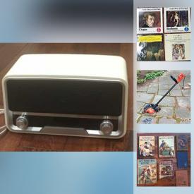 MaxSold Auction: This online auction features Vinyl Albums including French artists, Classical, Soul, R&B, Funk. Computer and Ipod accessories, Books on Art, Artists, Science. Children's books, Antique books, Lawn care and more!