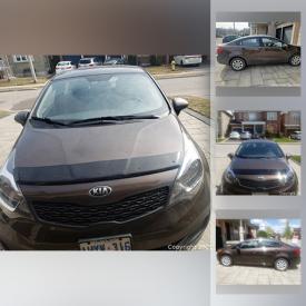 MaxSold Auction: This online auction features 2015 KIA RIO.