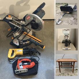 MaxSold Auction: This online auction features antique & vintage furniture, Sports Equipment, Outerwear, Yard Tools, Chandeliers, Power Tools, Portable Compressor, Toys, Rain Barrels, Hoverboard, Slab of Countertop, Antique Cast Iron Stove, Utility Trailer and much more!