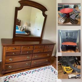 MaxSold Auction: This online auction features Power Tools, Collectible Bells, Leather Furniture, Building Materials, Garden Tools, Craft Supplies, Excercise Equipment, Power & Hand Tools, Sports Equipment, Bikes, Olde English Countryside Plates and much more!