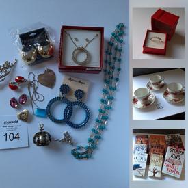 MaxSold Auction: This online auction features Costume Jewelry, Vintage Children's Toys, Craft Supplies, Vintage Books, Vintage Teacups, Sports Trading Cards, Milk Glass and much more!