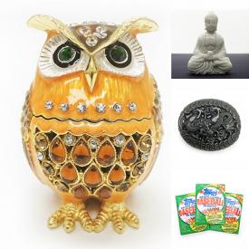 MaxSold Auction: This online auction features Jade Jewelry, Jade Statues, Pearl Necklaces, Sports Cards, Watches, Pocket Tools, Cameo Brooches, Ancient Tibetan Silver Snuff Bottles, Men's Rings, Autographed Jerseys, NIB Smartphones, Lawnmower, Patio Furniture, NIP Bed Sheet Sets, Drone and much more!