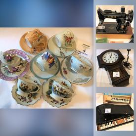 MaxSold Auction: This online auction features Collectible Teacups, Art Pottery, Novelty Teapot, Mrs. Albee Figurines, Vintage Vinyl Records, Fur Hats, Printer, Vintage Toys, Office Supplies and much more!