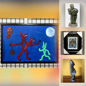 MaxSold Auction: This online auction features Signed Original Art, Sculptures, Paintings and Numbered Prints by Notable Northern Canadian Natives & Inuit artists. Including Floyd Kuptana, David Ruben Piqtoukun, Norval Morrisseau, A.J. Casson, Tom Thompson and much more.