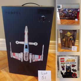 MaxSold Auction: This online auction features Star Wars collectibles, NIB collectible toys, vintage toys, cookie jar, video games, drone, Graphic Novels, board games and much More!