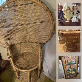 MaxSold Auction: This online auction features Nautical Themed Art and decor, Lamps, Furniture, Wicker Tables, Microscope, Beanie Babies, Costume jewelry, Christmas Decorations, Camping and much more