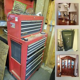 MaxSold Auction: This online auction features Christmas Tableware, Folding Pie Table, Snowbabies Collection, LPs, DVDs, Coins, Scuba Gear, Costume Jewelry, Frederick Remington Statue, Small Kitchen Appliances, Office Electronics, Power & Hand Tools, Welding Tools, Yard Tools, Safe, Bowflex and much more!