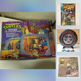 MaxSold Auction: This online auction features vintage and collectibles toys, action figures, dolls, monopoly and other board games, records, comic books and more. Including Teenage Mutant Ninja Turtles (TMNT), Red Line Hot Wheels, Barbie, Disney characters. Vinyl Record Albums including The Who, Elvis, Lighthouse, The Beatles, Janis Joplin, Streisand, and others. Plus assorted vintage collectible comic books including X-Men, Fantastic 4, Daredevil, and signed Comic-Con Prints including Mark Brooks and Todd Nauck and much more!