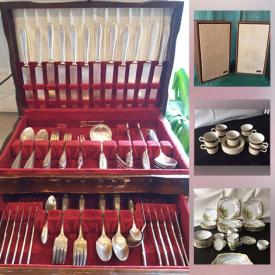 MaxSold Auction: This online auction features Collectible Teacups, China, Crystal Glass Ware, Royal Doulton Figurines, Flatware, Souvenir Spoons, Kitchen Gadgets, Board Games, Children's Books, Picture Frames, Sports Equipment and much more!