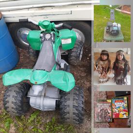 MaxSold Auction: This online auction features Video Game Systems & Games, Toys Vintage Bottles, Dolls, Ride On Toys, Collector Plates, Comics, Rototiller, generator, Chain Saws, Movie Action Figures, and much more!