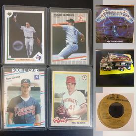 MaxSold Auction: This online auction features Sports Cards, LPs from all genres, Video Games, Stickers, DVDs, Graphic Novels, Comics, CDs and much more!