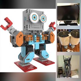 MaxSold Auction: This online auction features Children's Furniture, Children’s Books, Koala Crate & Kiwi Crate Educational Games, Legos, TV, Jimmu Robot, Smart Watch, Video Game System, Exercise Equipment, Bike, Outdoor Furniture and much more!