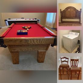 MaxSold Auction: This online auction features Pool Table, Air Hockey Table, Area Rugs, TVs, Small Kitchen Appliances, Winemaking Supplies, Pet Supplies, Electric Dryer, Chest Freezer, Golf Clubs, Power Tools, Fishing Gear and much more!