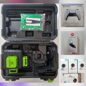 MaxSold Auction: This online auction features New in Box Items such as Mini-Fridge, Drone, Video Doorbell, Wifi Cameras, Tablets, Pet Supplies, Selfie Ring Light, Power Tools and much more!