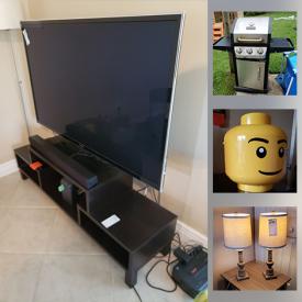 MaxSold Auction: This online auction features Ikea Furniture, Sewing Machine, Wall Mirrors, TV, Swimming Pool, Outdoor Furniture, Dyna Glo Grill, Toys, Time Laps Cameras, Vintage Cameras, Xbox, Gaming Computers, Guitar, Saxophone, Ukulele, Keyboard, Sound Mixer and much more.