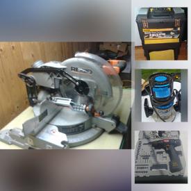 MaxSold Auction: This online auction features Hand Tools, Garden Tools, Power Tools, Outdoor Cooking Utensils Outdoor Timer Router Table, Welding Helmet, Chop Saw and much more!