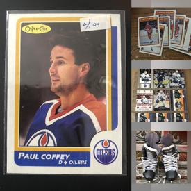 MaxSold Auction: This online auction features sports trading cards such as Wayne Gretzky, Kobe Bryant, Alex Ovechkin, Sidney Crosby, Mario Lemieux, Larry Bird, Scottie Pippen, Connor McDavid, Peyton Manning, Michael Jordan, Patrick Kane, Guy Lafleur and more, novels, bunk beds, sports equipment and much more!