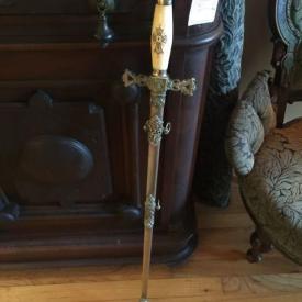 MaxSold Auction: Sometimes the last hour of an auction can feel like a duel between bidders - check out the Antique Masonic Sward that sold in the Atlanta area MaxSold Estate Sale online auction.  Sale also featured sterling silver, vintage items and more.