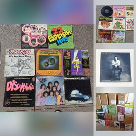 MaxSold Auction: This online charity/fundraising auction features LPs such as Disney, Smurfs, Dean Martin, Polka, Female Solo Artists, Male Solo Artists and much more!