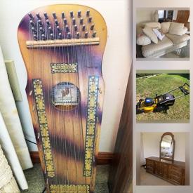 MaxSold Auction: This online auction features furniture, golf equipment, electric mower, tools, Ted DeGrazi collectibles, instruments, ceramic art and much more!