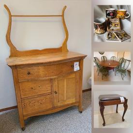 MaxSold Auction: This online auction features Broyhill Furniture, Collectibles Teacups, Craft Supplies, Dept. 56 Village, Brass Lamps and much more!