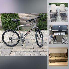 MaxSold Auction: This online auction features Teak Steamer Chairs, Crate & Barrel Sofas, Printer, PAX Units, BBQ Grill, Bicycles, Wine Cooler, Mini Fridge and much more!