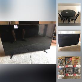 MaxSold Auction: This online auction features couches, coffee table, dining table set, speaker set, Zelda figures, TVs and much more!